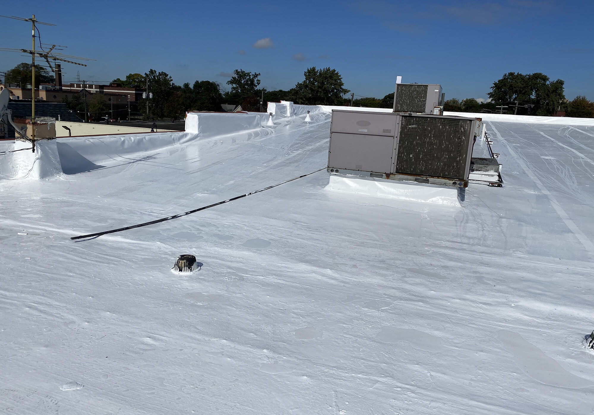 White TPO Roofing